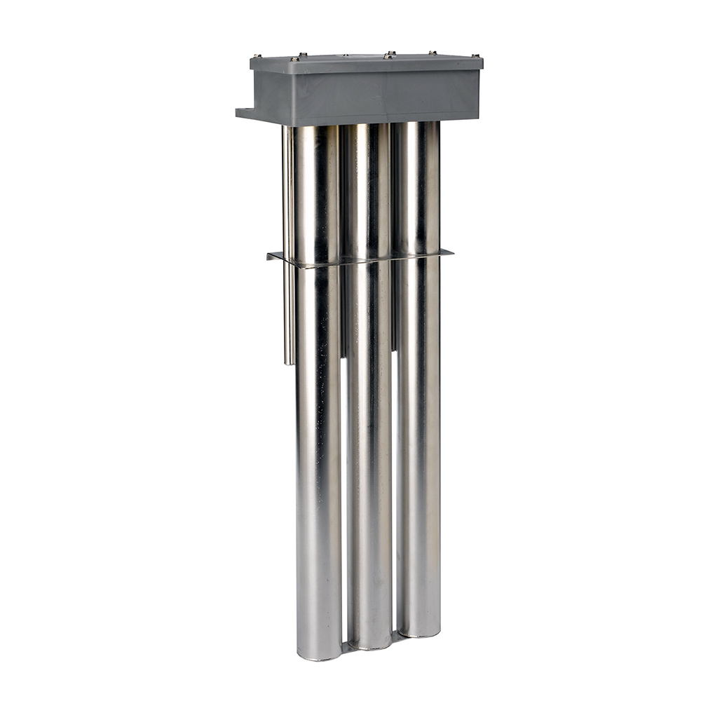 Triple Tube Metal Over the Side Heater